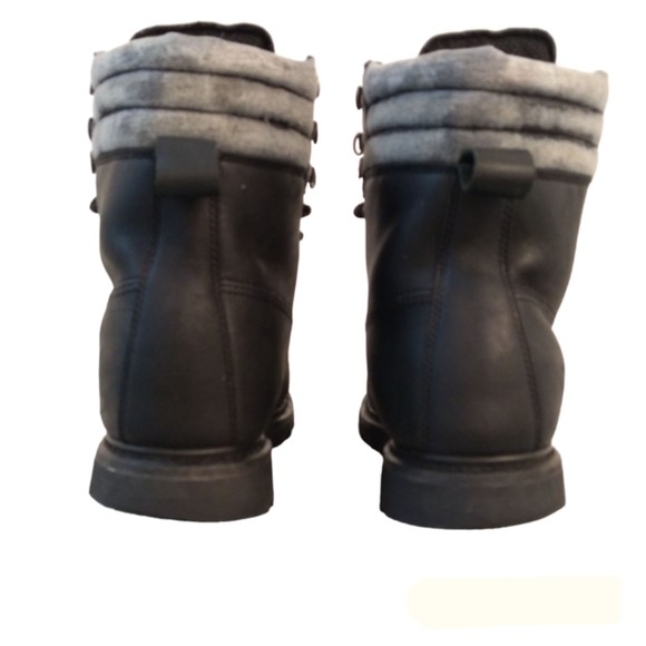 WorkZone Boots Soft Toe Black Lace Up Goodyear Welt Construction Men's Size 11 - Picture 2 of 12